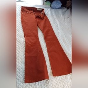 Rag and bone Orange Flare jeans